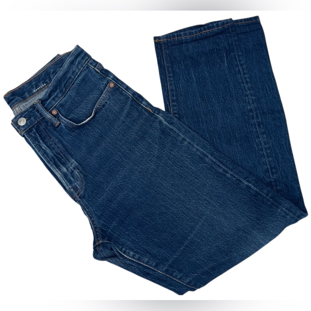 GAP NWOT Women’s Relaxed Taper Mid Rise Medium Stretch Blue Jeans Size: 30 | 32